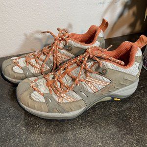 Merrell Womens Siren Sport 3 Brown Hiking Shoes Size 6 Sneakers Outdoor